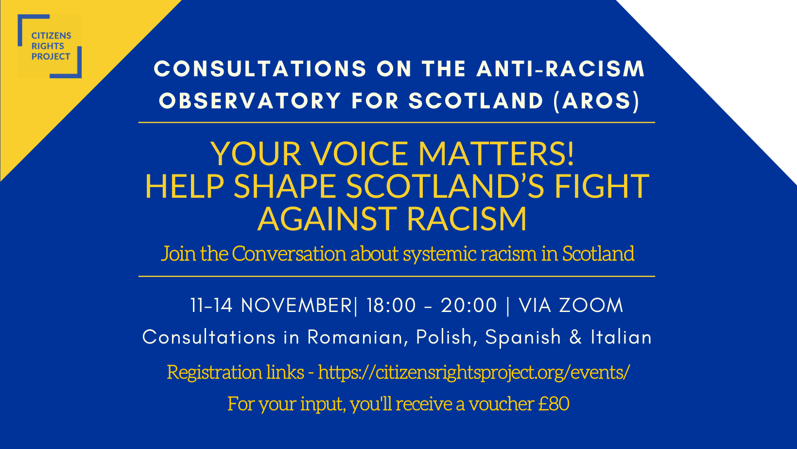 Help Shape Scotland’s Anti-Racism Observatory – Join the Conversation